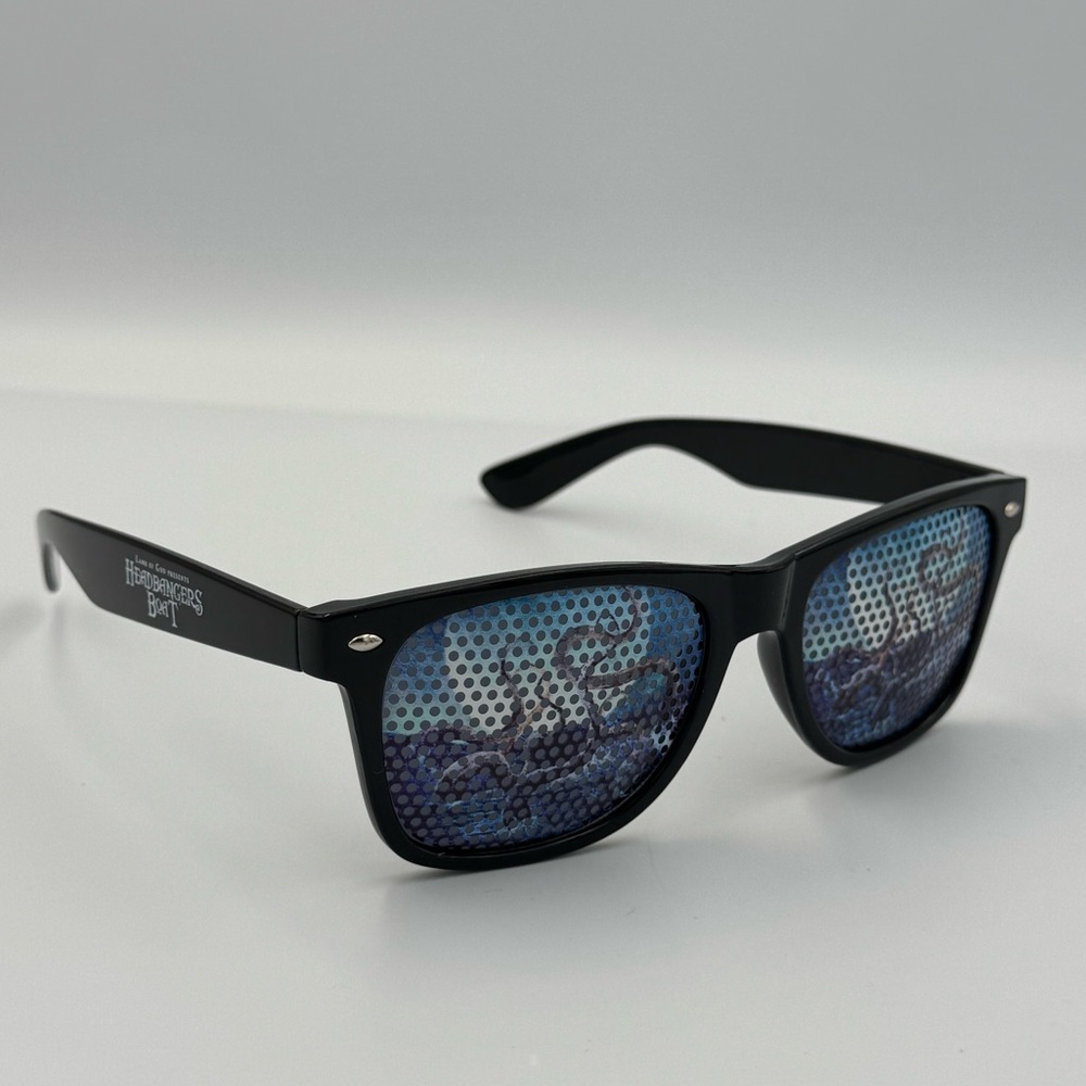 Lamb Of God Headbangers Boat 2025 Octopus‎ Pinhole Sunglasses NEW